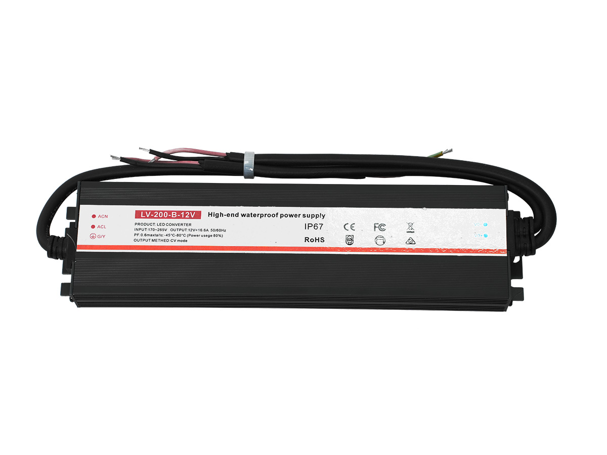  IP67 Waterproof LED Power Supply with CE FCC RoHS
