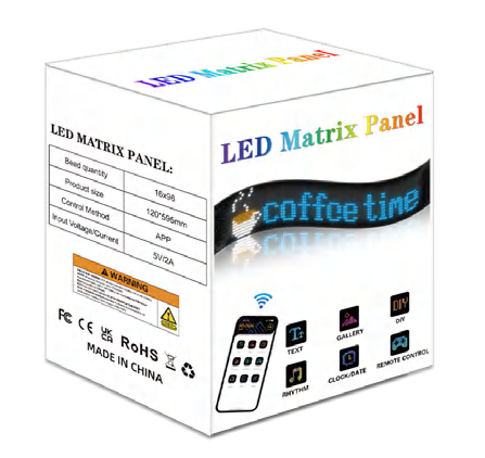 16x96 LED Matrix Panel