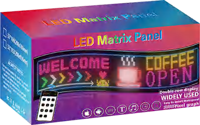 32x160 LED Matrix Panel